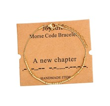 Inspirational Morse Code Bracelets for Women Girls - £43.33 GBP