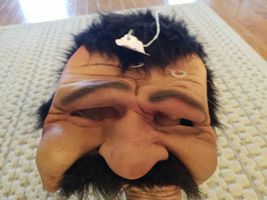 Zagone Studios Uncle Bobby Jolly Old Man Latex Face Half Mask - £32.14 GBP
