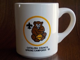 Boy Scouts of America BSA collectible ceramic coffee tea cup mug vintage... - $283.73 MXN