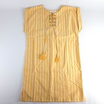 Love Tree Womans Dress Orange/Yellow White Striped NWOT Small - $17.98