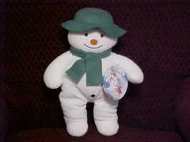 15" Raymond Brigg's The Snowman Plush Toy With Tags By Eden From 1996 Nice - $148.49