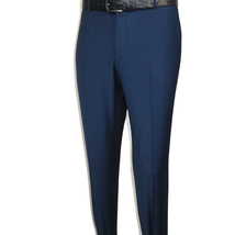Men Suit BERLUSCONI Turkey Italian Wool 180's Single Breasted K442-12 Navy image 12
