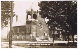 Postcard RPPC Presbyterian Church Monkton Ontario - $4.94