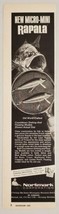 1968 Print Ad Rapala Micro-Mini Fishing Lures Normark Corporation Minneapolis,MN - £9.70 GBP