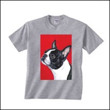 Dog Breed BOSTON TERRIER Youth T-shirt Gildan Ultra Cotton...Reduced Price - £5.88 GBP
