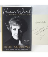 Julie Andrews Signed Book Home Work Autograph Mary Poppins HC/DJ - $1,617.24 MXN