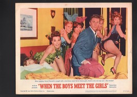 When the Boys Meet the Girls Lobby Card #7-1965-Connie Francis - £22.40 GBP