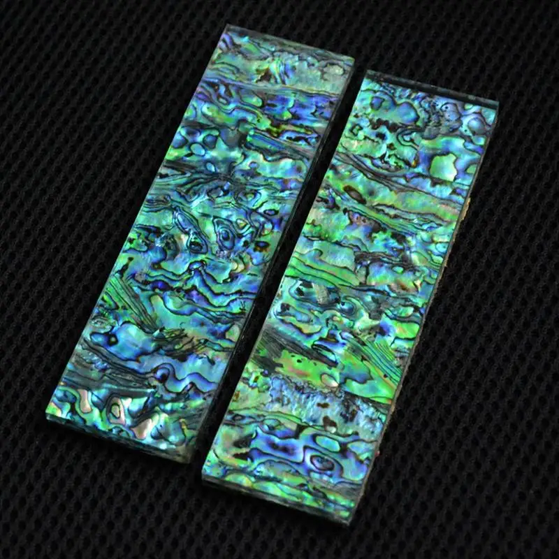 1pcs Acrylic Abalone Shell Knife Handles Material Scale Patches Pocket Folding - £12.63 GBP+
