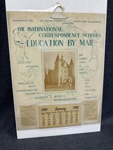 1901 COLLIERY ENGINEER Correspondence School Scranton PA Calendar Finch ... - £49.01 GBP