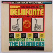 Harry Belafonte Sings Five Early Songs/Calypso In The Sun 1961 Stereo LP CXS 115 - $19.94