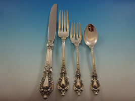 Eloquence by Lunt Sterling Silver Flatware Set 8 Service 32 Pcs Dinner Size - £1,943.01 GBP