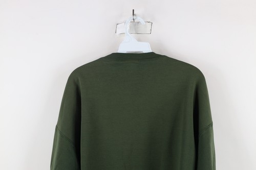 Vtg 90s Champion Mens 2XL Thrashed Michigan State University Sweatshirt Green Item image 14