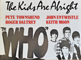 The Who – Originale Poster – Kids Are Alright- Rara – Francia - Manifesto - 1979 - $142.98