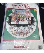 Days of Olde Tree Skirt Counted Cross Stitch Kit Dimensions 8431 Christmas NEW - $32.66