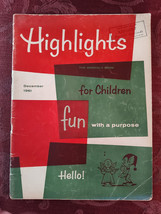 Highlights For Children Magazine December 1961 Activities Stories Puzzles! - £12.09 GBP