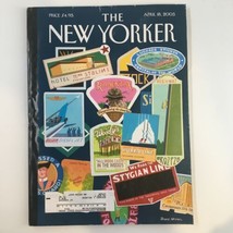The New Yorker Full Magazine April 18 2005 Joys of Travel by Bruce McCall - £11.32 GBP