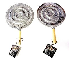 2 pk HEAT Diffuser Stovetop SIMMER Ring Aluminum Gas Electric Range New - $13.83