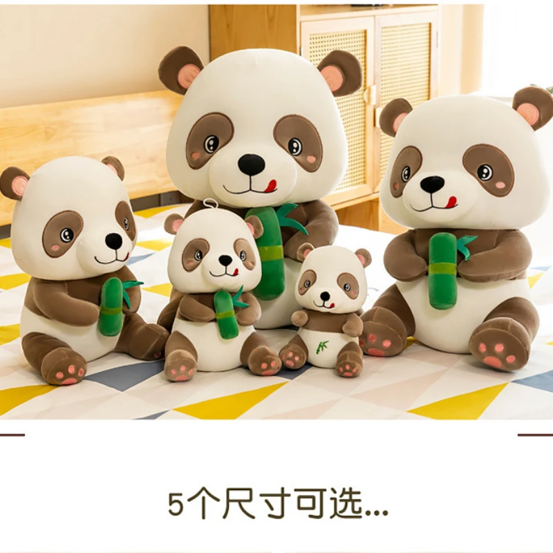 Kawaii soft holding bamboo a plush doll toys cute stuffed animal office nap pillow home thumb200