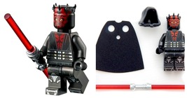 Minifigure Darth Maul Clone Star Sith Cape Hood Gifts Toys - £29.10 GBP