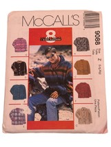 McCalls Sewing Pattern 9088 Misses Unlined Jacket Loose Fitting Hood Sz ... - $7.99