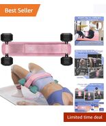 Portable Hip Thrust Belt Set with 3 Resistance Bands - Perfect for Home ... - $25.69