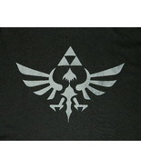 Nintendo Zelda Princess Triforce Logo Black T-Shirt Size XL NEW UNWORN - £11.58 GBP