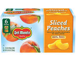 Del Monte Sliced Peaches in 100% Juice, 15 oz., 6 pk. - $13.54