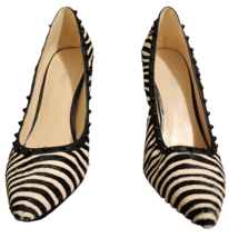 Nine West Women&#39;s Gloriao Zebra Pointed Toe Heels, Size 11M - £28.30 GBP