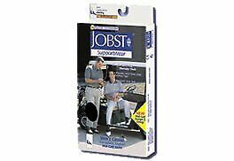 Jobst Supportwear Men&#39;s Casual Mid-Calf Socks 8-15 mmHg Navy Small - $14.55