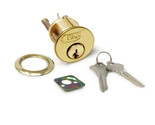 Premier Lock JS01-SC1 1 1/8&quot; Rim Cylinder Heavy Duty Solid Brass Polishe... - £11.72 GBP