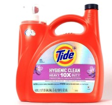 Tide 138 Oz Hygienic Clean Heavy 10X Duty Spring Meadow 89 Loads Detergent - £38.36 GBP