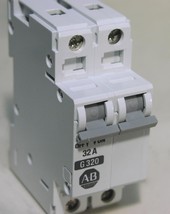 Allen Bradley 1492-CB2G320 DIN Rail Circuit Breaker 2 Pole 32 Amps 480VAC 65VDC - £15.79 GBP