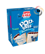 Full Box 6x Pack Kellogg&#39;s Pop Tarts Frosted Blueberry Toaster Pastries ... - $27.61 CAD