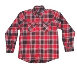 Dixxon Snap-On Tools Limited Edition Flannel Shirt Men&#39;s Medium Red Blac... - £53.73 GBP