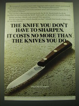1968 Utica Kutmaster Knives Ad - The knife you don&#39;t have to sharpen. - £14.60 GBP