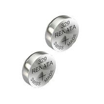 Renata 329 SR731SW Batteries - 1.55V Silver Oxide 329 Watch Battery (2 Count) - £3.12 GBP