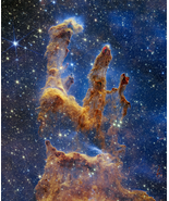 Pillars of Creation James Webb Space Telescope Hubble Orientation Photo ... - $459.88 MXN+