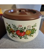 Vintage STERILITE Tablemates Container Canister Vegetable DESIGN - £12.75 GBP