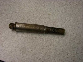 Vintage Schrader chrome plated brass tire pressure gauge Brooklyn NY - £9.49 GBP