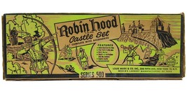 Vintage 1956 Marx Robin Hood Sherwood Forest Medieval Castle Playset w/Box EX - £549.18 GBP