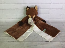 Bunnies By the Bay Best Friend Foxy Fox Lovey Security Blanket Brown Cre... - £40.64 GBP