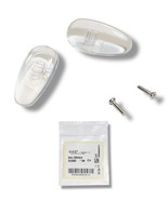 DOLCE &amp; GABBANA Nose Pads for Sunglasses Eyeglasses Silicon Clear Screw ... - €42,74 EUR