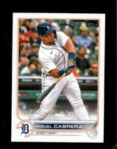 2022 Topps #194 Miguel Cabrera Nmmt Tigers - £2.68 GBP