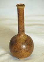 Genuine Stoneware Round Speckled Bud Vase Japan Creative Decorative Co. - £17.40 GBP