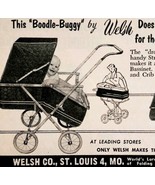 1956 Welsh Boodle Buggy Baby Carriage Advertisement Infant Stroller DWPP23 - $27.32 CAD