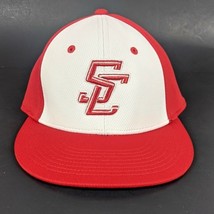 SC Express Oil Tanker Hat Red and White S/M - $238.34 MXN