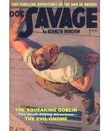 Doc Savage The Squeaking GoblinThe Evil Gnome - Nostalgia Ventures   Pap... - $12.95