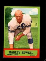 1963 TOPPS #29 HARLEY SEWELL EXMT LIONS *X76767 - $3.19