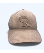 Colorado Rockies Baseball Hat Cap New Era 9Fifty Brushed Suede Like Tan ... - $48.40 CAD