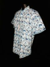Robert Graham Hagerman  Short Sleeve Shirt Size Medium NWTS image 5